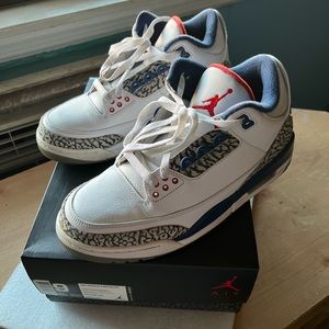 Air Jordan 3 Retro OG 'True Blue' 2016